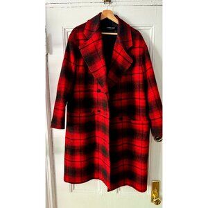 Damire Doma designer plaid coat